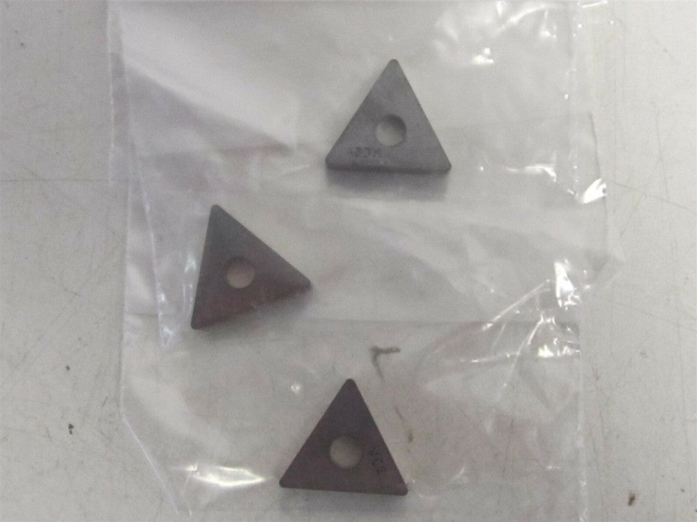 Lot of 3 TNMA 432 VC2 Carbide Indexable Inserts New