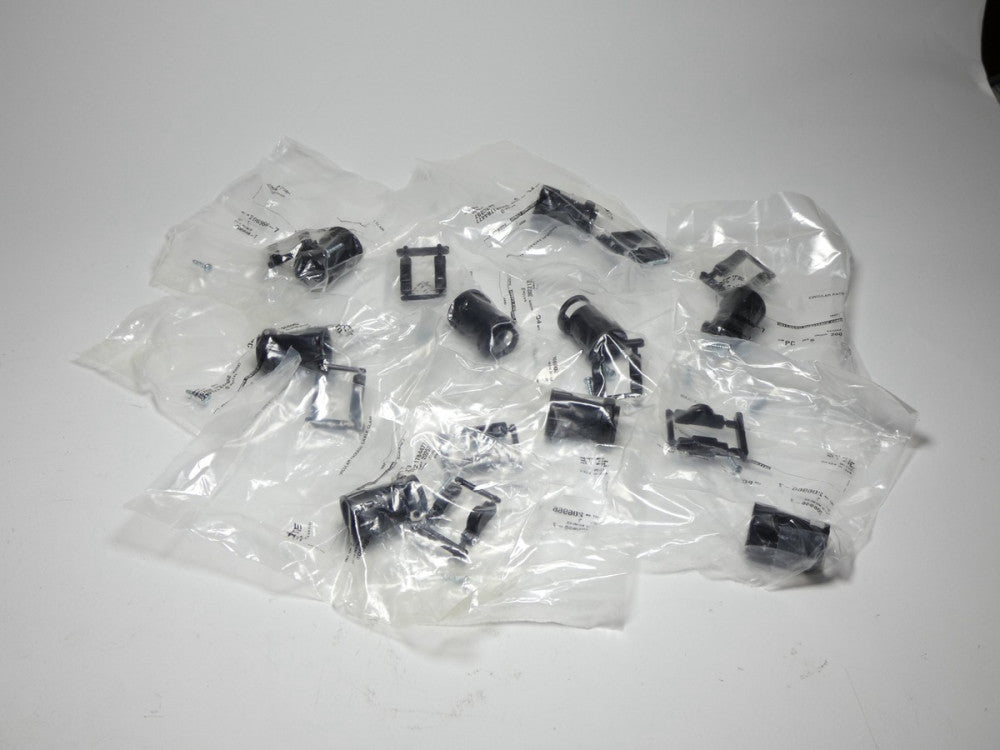 *Lot of 9* TE Connectivity 206966-7 Black Connector Backshell Size 13 - NEW S...