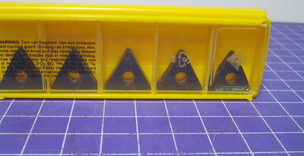 Kennametal (1290146) TNMA433 KCK20 Carbide Turning Inserts Pack of 5