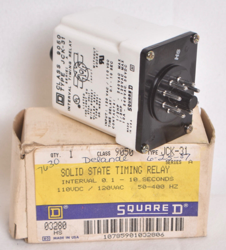 JCK-31 Square D Interval Timing Relay
