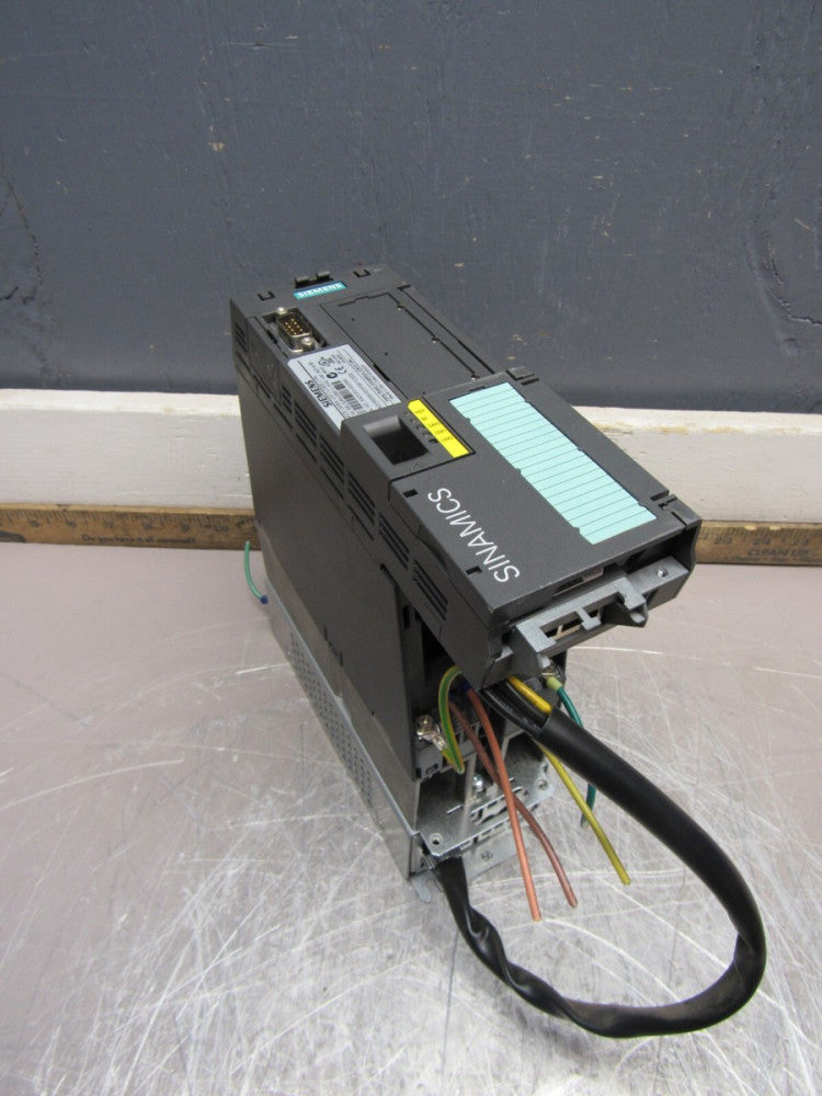 SIEMENS SINAMICS 6SL3224-0BE15-5UA0 .55KW POWER MODULE W/6SL3244-0BB12-1FA0 XLNT