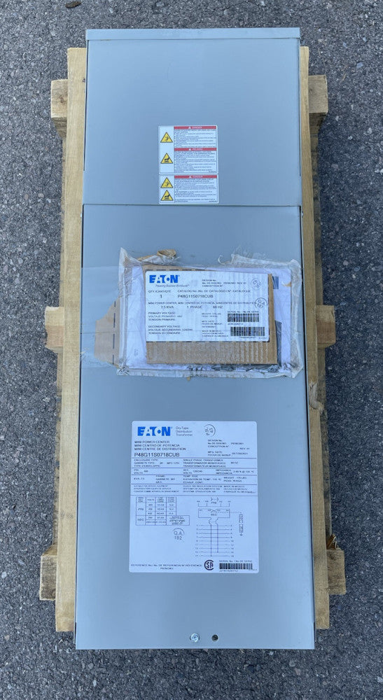 Eaton Mini Power Center 7.5 KVA 1 Phase 60 HZ P48G11S0718CUB - NEW