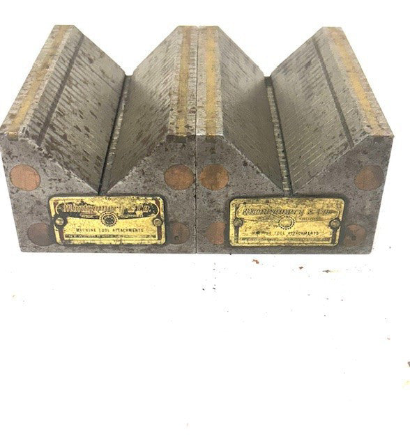 MONTGOMERY V-BLOCK 4-1/8" LOT OF 2