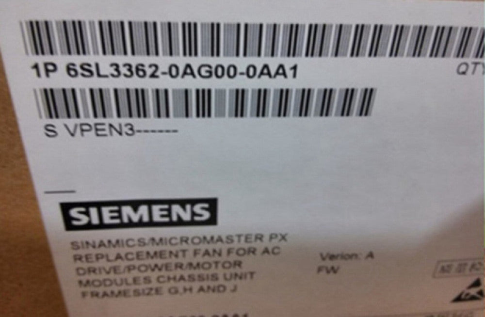 NEW Siemens inverter fan 6SL3362-0AG00-0AA1 G4E280-BC23-05