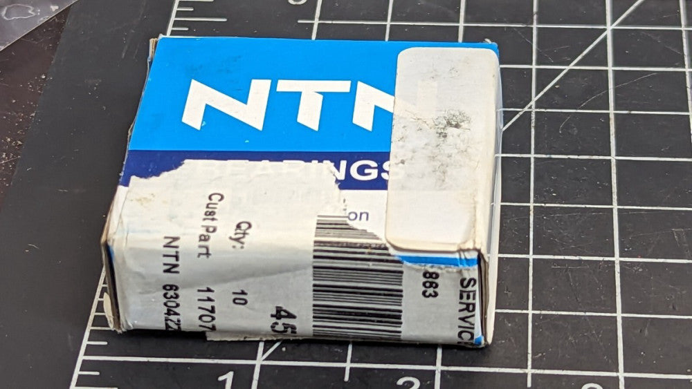 NTN 6304 ZZC3 DEEP GROOVE BALL BEARING, DOUBLE METAL SHIELDED [C1S4#20