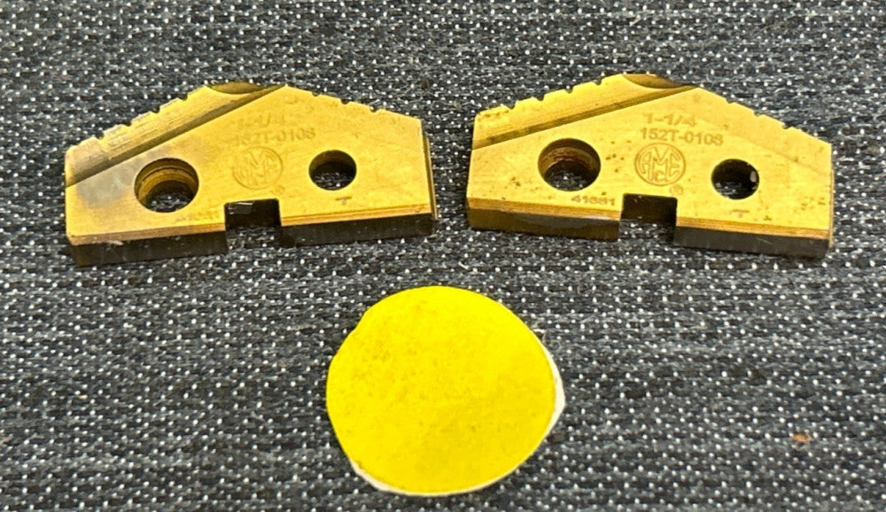 ALLIED MACHINE DRILL INSERT 152T-0108  DIAMETER  1-1/4"  #2 T-A   LOT OF 2