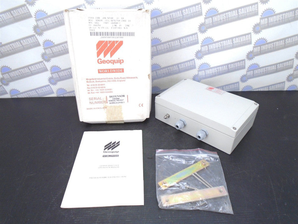 GEOQUIP - GD4500 - DEFENSOR GD4500 ANALYSER - Perimeter Protection - (NEW)