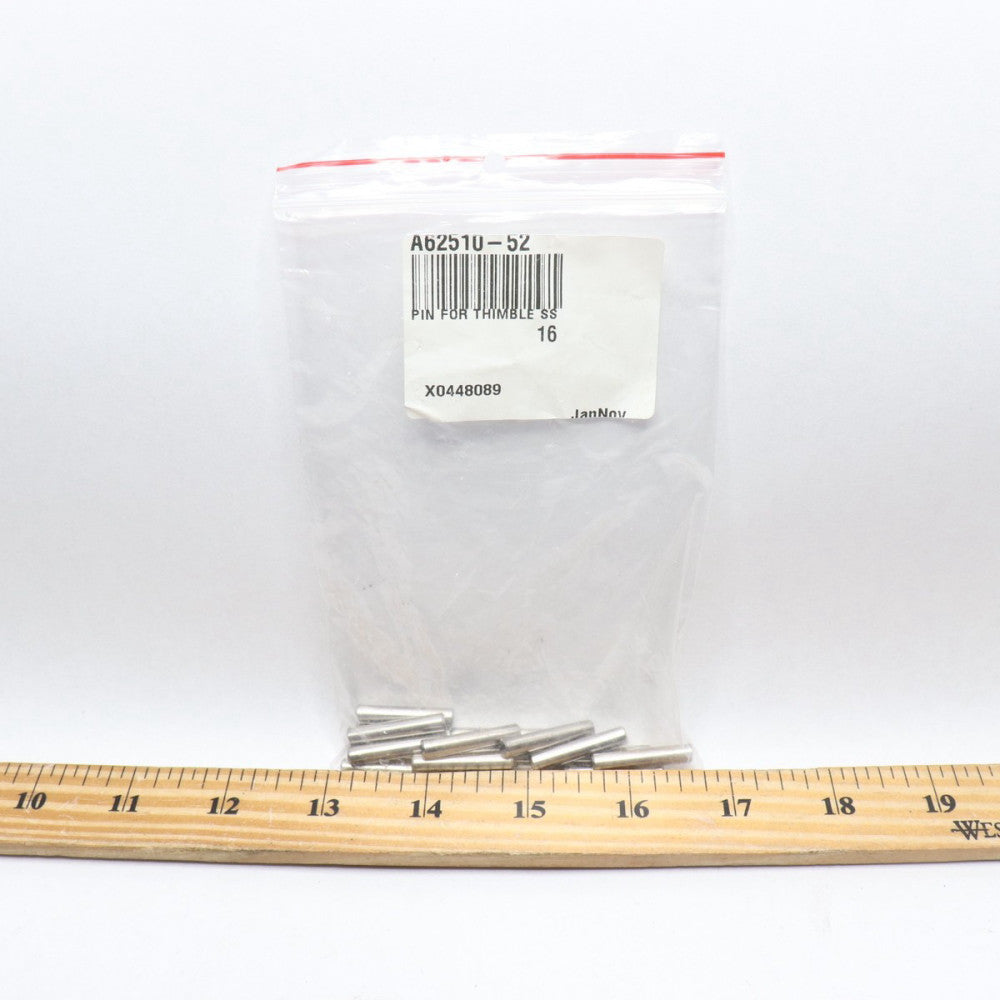 (16-Pk) Pin For Thimble Stainless Steel A62510-52