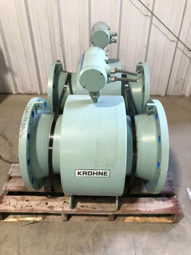 Krohne IFS4000/16 12" Flow Meter 1400GPM w/ IFC080K Altometer/Signal Converter