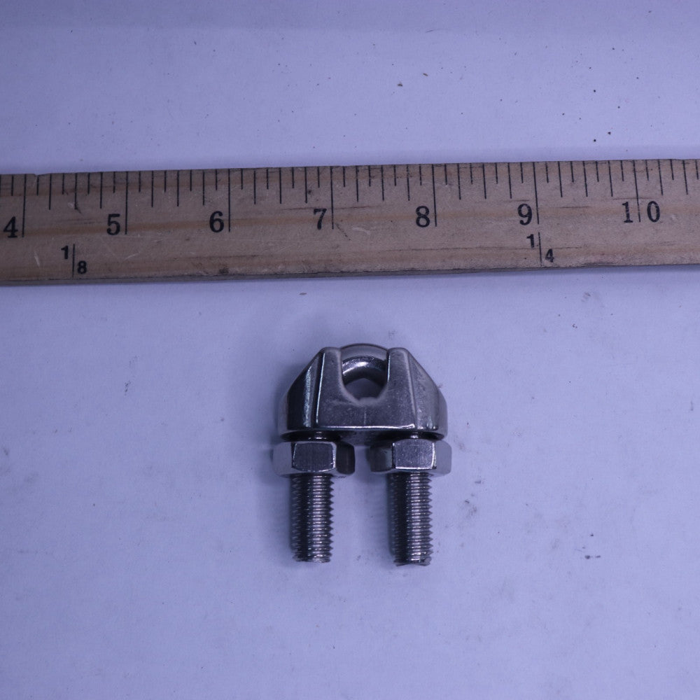 Clamp Cable Stainless Steel 3/8"