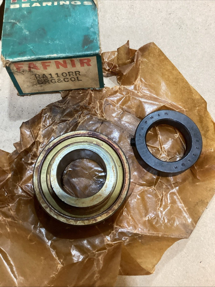One (1) Fafnir RA110RR Insert Bearing 1-5/8" ID NEW BRG&COL