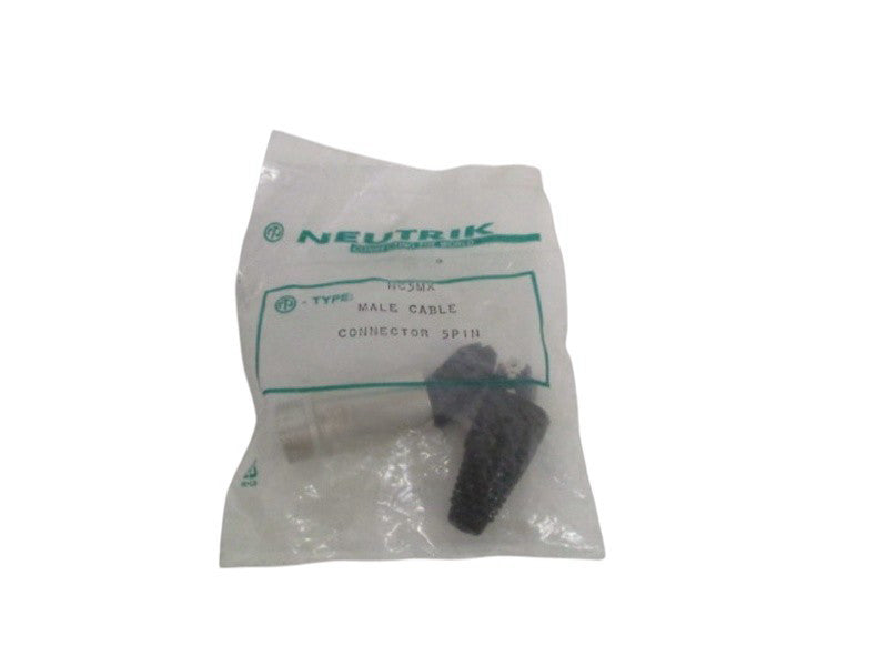 NEUTRIK NC5MX MALE CABLE CONNECTOR NSMP