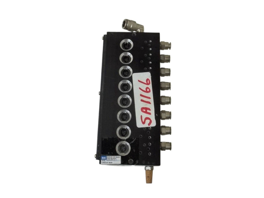 MAC VALVE CIRCUIT BAR (AS PICTURED)UNMP