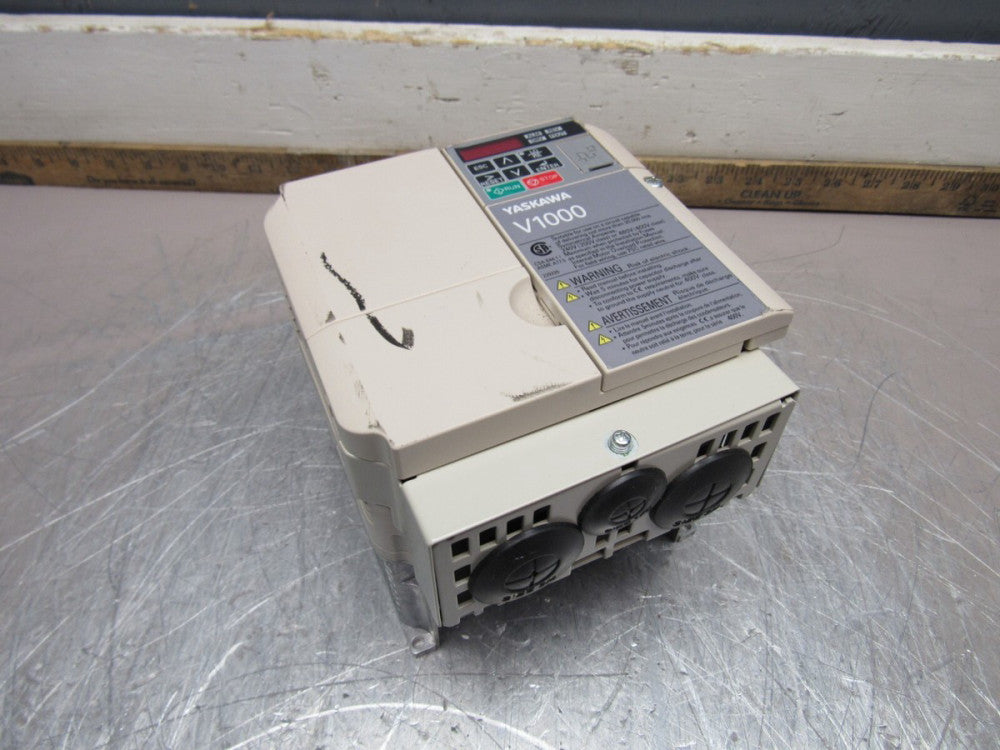 YASKAWA V1000 AC DRIVE CIMR-VU4A0011FAA REV-C 480V 11.1A/9.2A NEW SURPLUS NO BOX