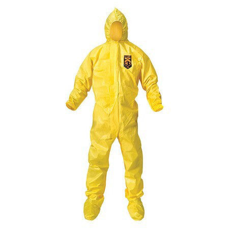 Kleenguard 00686 Disposable Coverall, Hooded, 3Xl, Kleenguard(Tm) A70, Zipper,