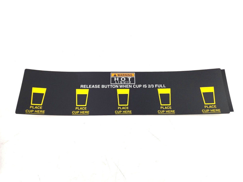 Bunn 28328.0009 Cup Placement Decal FMD-5
