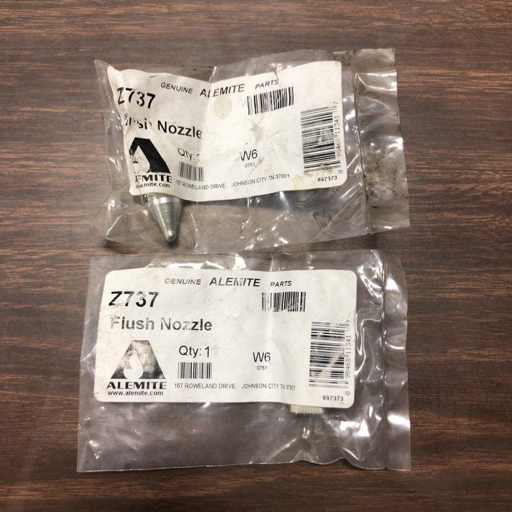 NEW Alemite Flush Nozzle Z737 Lot Of 2 W6
