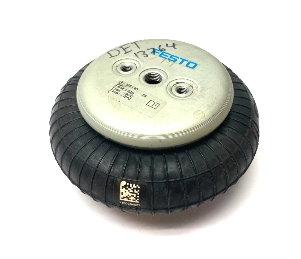 Festo EB-165-65 Bellows Cylinder 65mm Stroke Size 165 1/4" Connection 36487