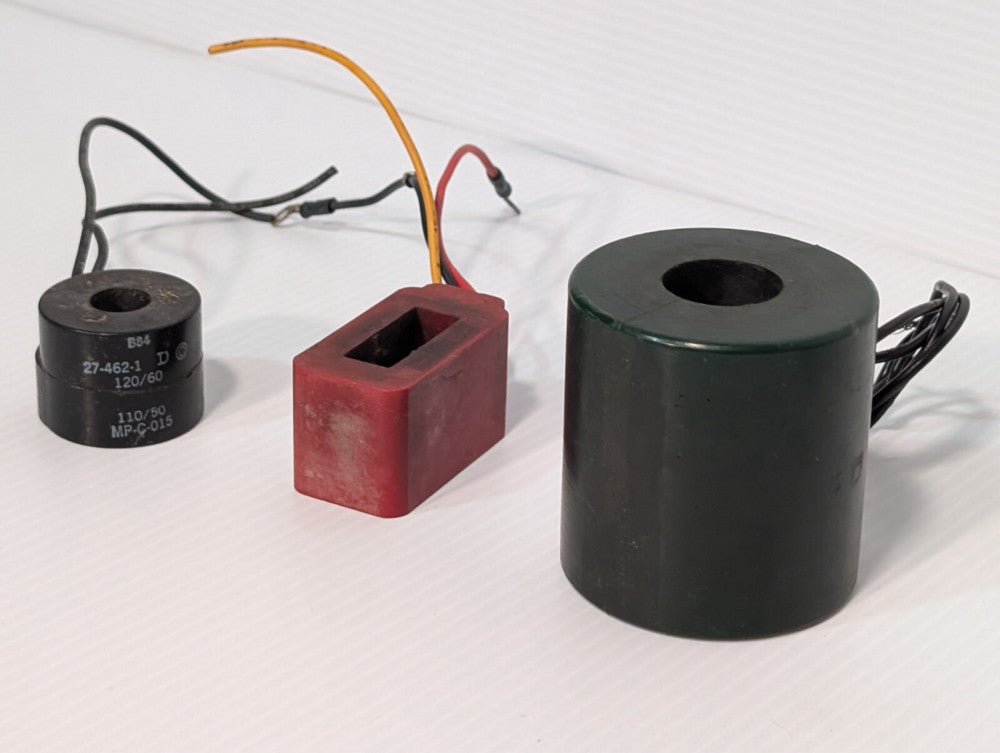 (3) Solenoid Coils Incl. ASCO MP-C-015, 27-462-1D, 120/60, 110/50 Coil