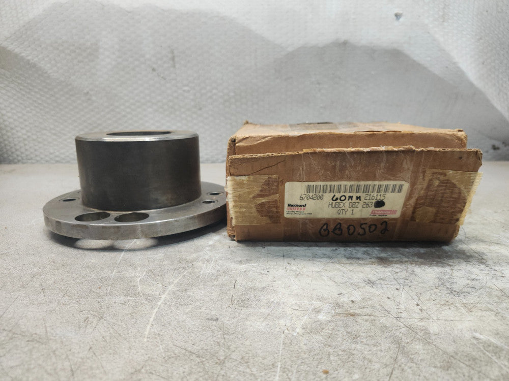 NEW IN BOX REXNORD COUPLING HUB HUBEX DBZ 263 60MM 6704200