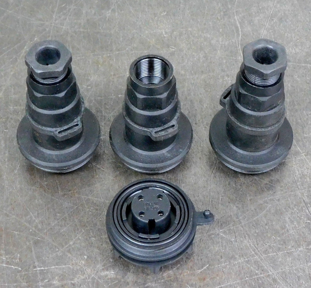 Bulgin - PX0748/S 4-Pin Female Plug Connector -20..70°C 10A 277V Lot of Three(3)