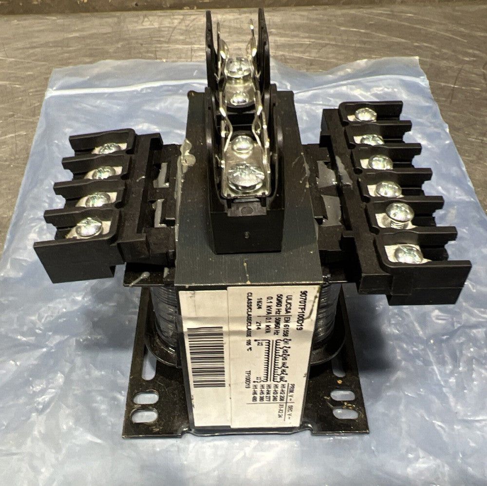 Square D Transformer 9070TF100D19 0.100KVA Pri:208-480V Sec: 24V 50/60Hz Nos