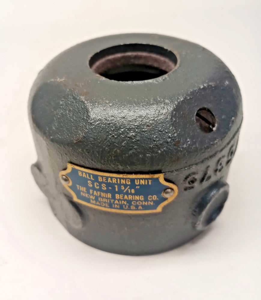 Fafnir SCS1-5/16 Mounted Ball Bearing 1.3125 bore (no collar) T15375 Timken
