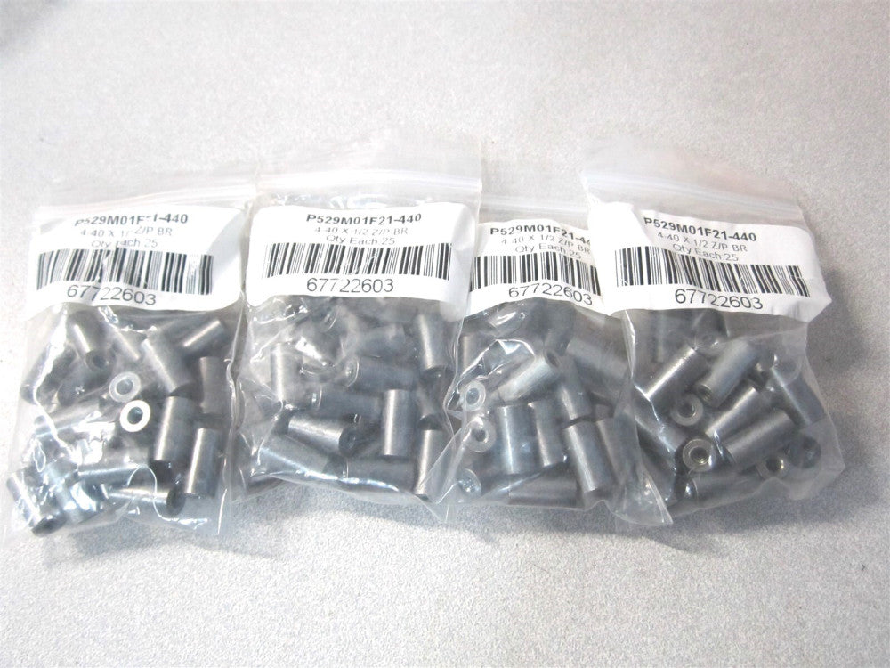 Electro (P529M01F21-440) #4-40 1/4" x 1/2" OAL Round Female Stand Off - Qty 100