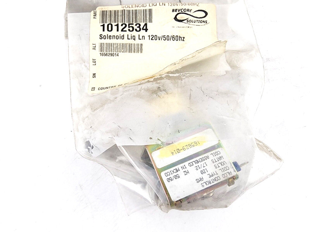Cornelius 1012534 Solenoid Liquid Line 120V 50/60hz 165629014 522 530