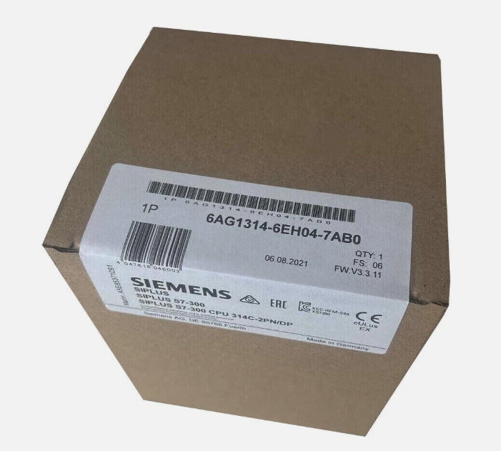 One Brand New Siemens PLC MODULE 6AG1314-6EH04-7AB0