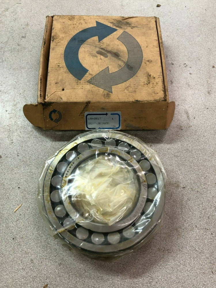 NEW LINKBELT ROLLER BEARING 22217LBC3W33