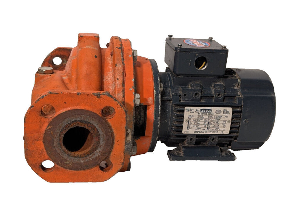 Leeson Electric Corp 192035.00 IEC Metric Motor Assembly C71T17FZ6C, 1/2 HP