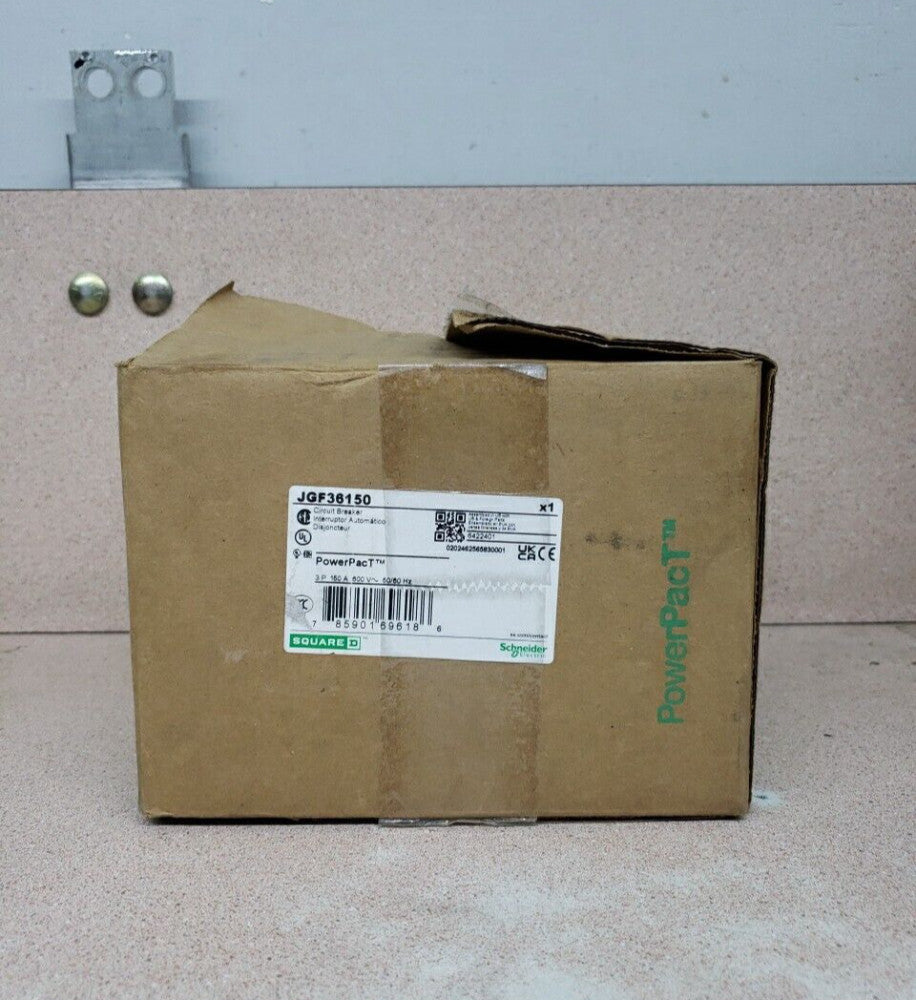 NEW Square D PowerPacT 150A 3Pole 600VAC Circuit Breaker JGF36150