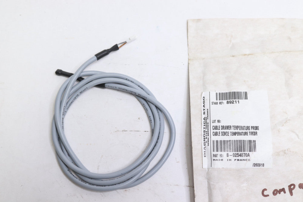 Diagnostica Stago Cable Drawer Temperature Probe S-0254070A
