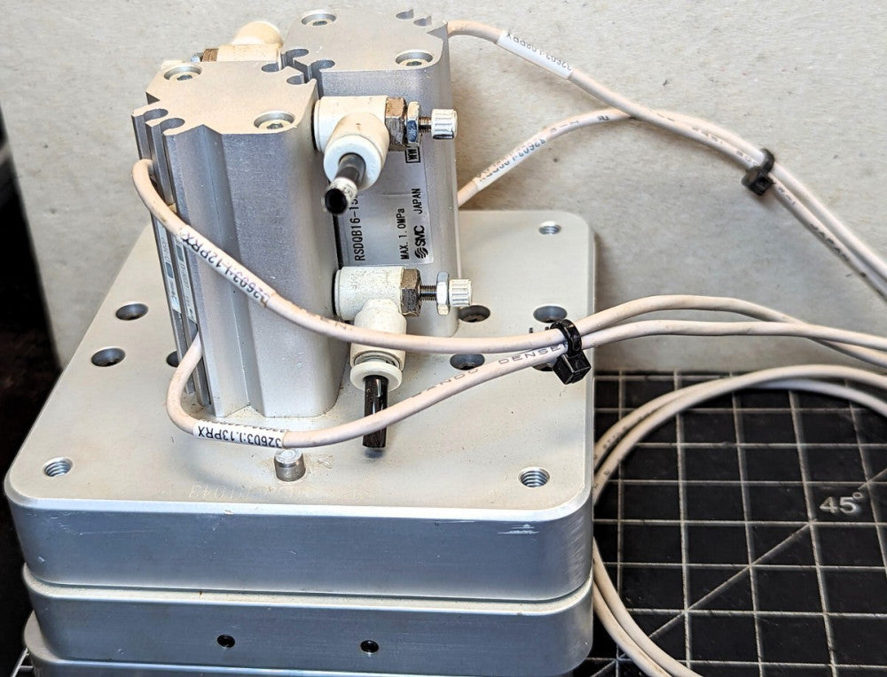 Double Compact Cylinder Thru Hole Mount With Hardware WORKING PULL [B4S3]