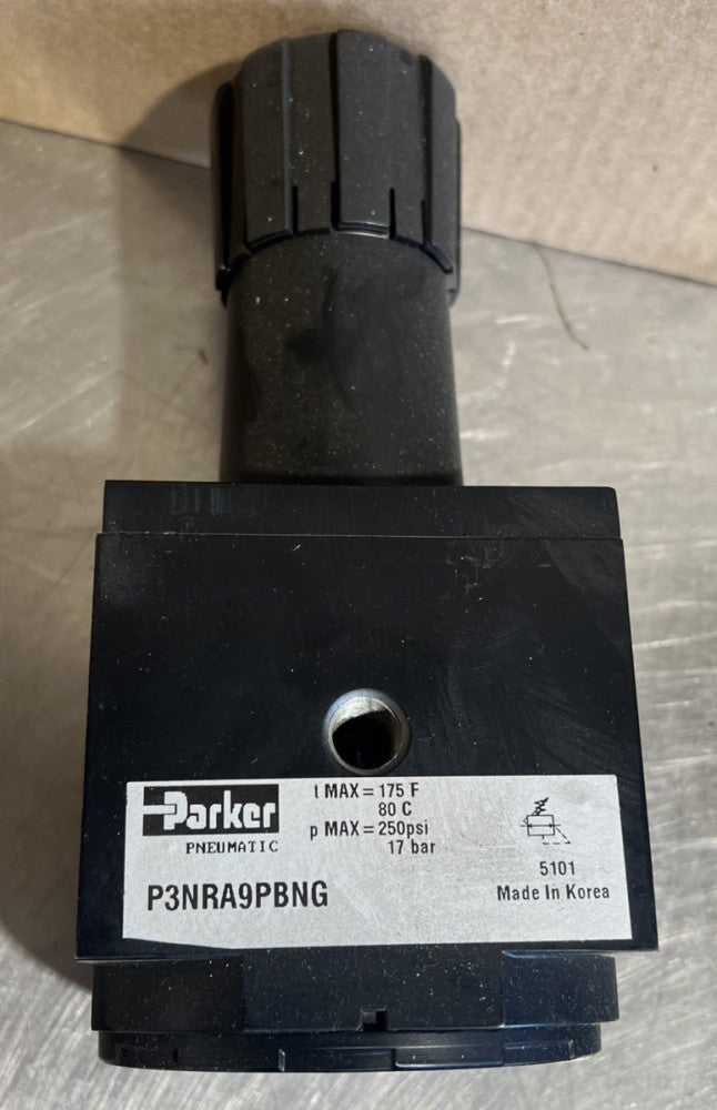 Parker P3NRA9PBNG Air Regulator Nos Surplus No Original Box