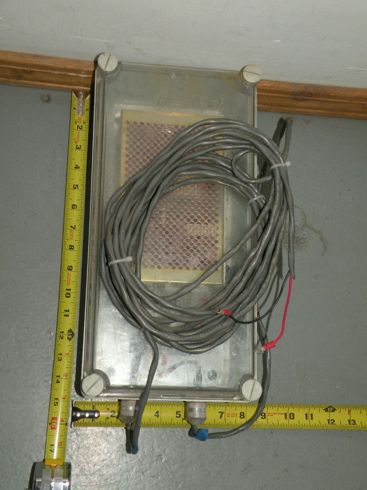 Kepco / TDK ERX15-8 Power Supply in FIBOX Solid PC Enclosure & Wiring Excellent