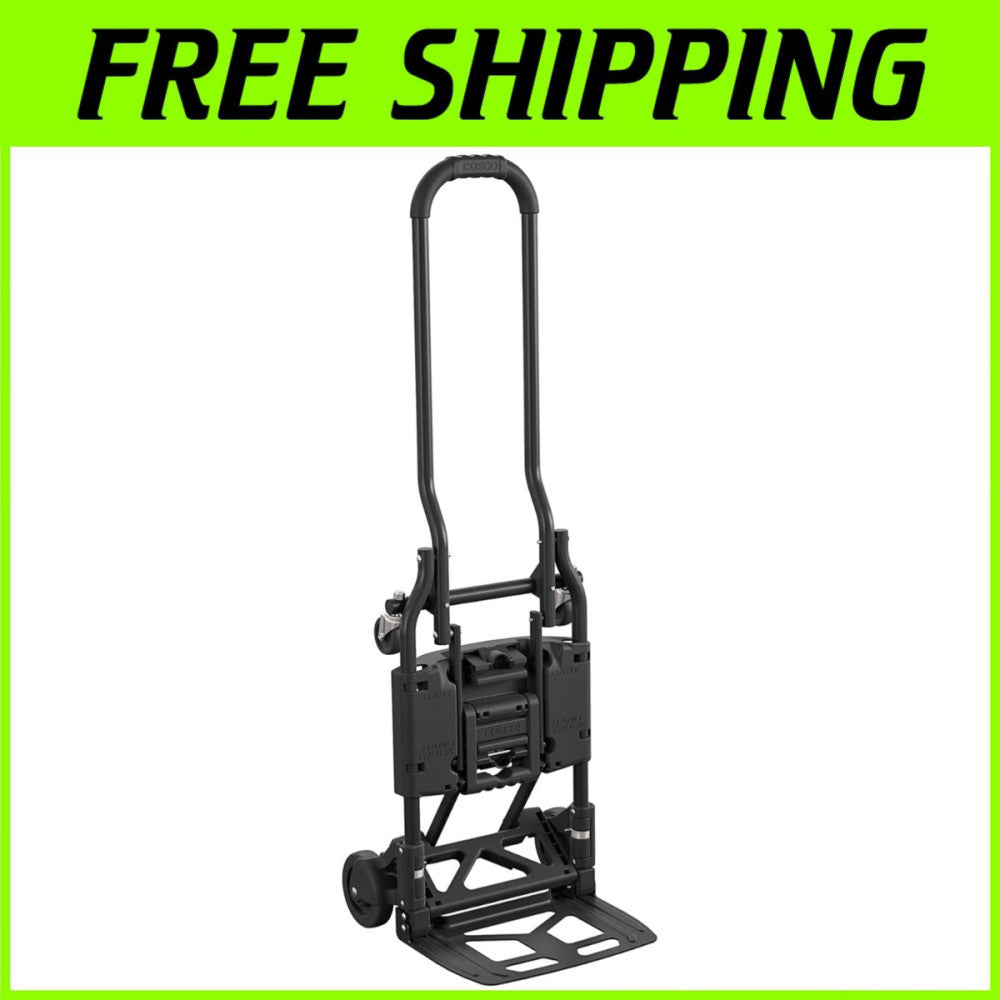 Compact Folding Hand Truck with 300 lbs Capacity - Versatile and Lightweight,