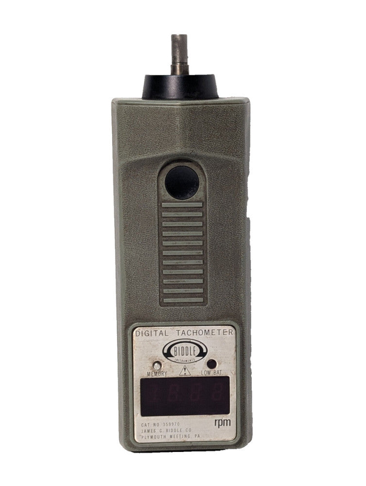 Biddle Instruments 359970 Battery Powered Digital Tachometer, Made in Japan