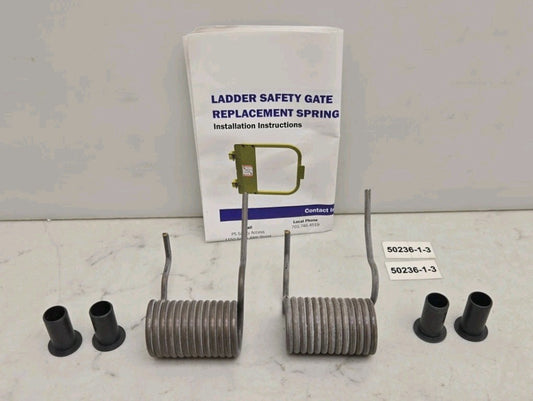 2 Pk PS Industries Ladder Safety Gate Torsion Spring Replacement Kit 511687 New