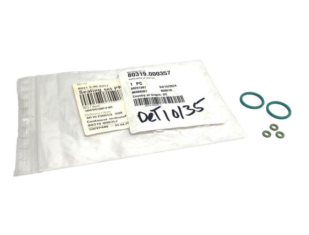 Atlas Copco 80319.000357 Sealing Set O-Ring Kit PN ZY PAP 2XX