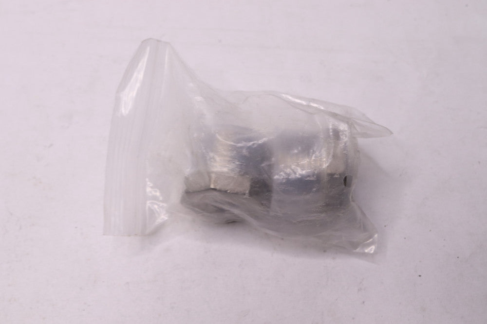 (2-Pk) Reducing Bushing Reducer Adapter Pipe Fitting Silver 1/2" NPT Male x 1/4"