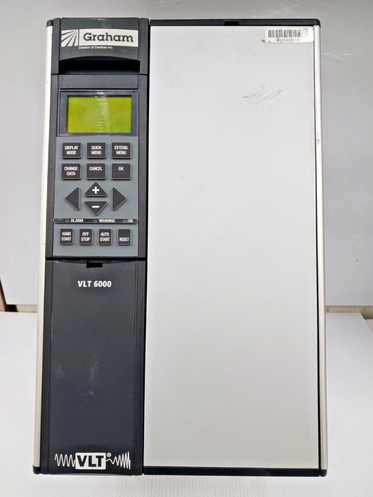 DANFOSS GRAHAM 5 HP VARIABLE SPEED DRIVE 380-460 VAC 9.1 AMP VLT6006 175Z7284