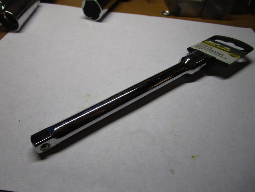6"L x 3/8" Drive ORMADUS® Polished Chrome Vanadium Steel Extension Bar
