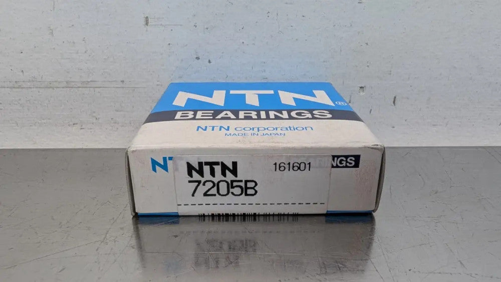NTN 7205B Single Angular Contact Bearing 25mm ID 52mm OD 15mm Wide 40°