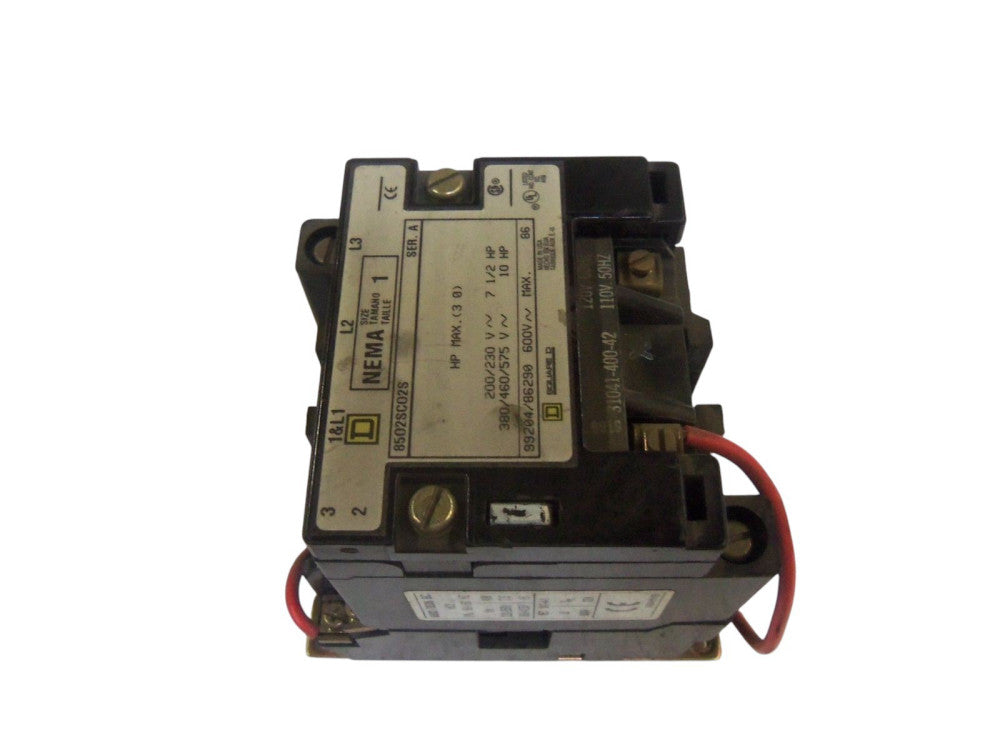 SQUARE D 8502SCO2S CONTACTOR UNMP