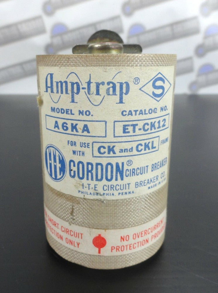 CORDON Circuit Breaker AMP-TRAP A6KA * ET-CK12 for Frame CK & CKL (NEW)