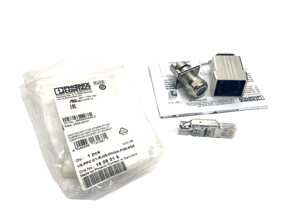 Phoenix Contact VS-PPC-C1-RJ45-MNNA-PG9-8Q5 RJ45 Connector 1608016