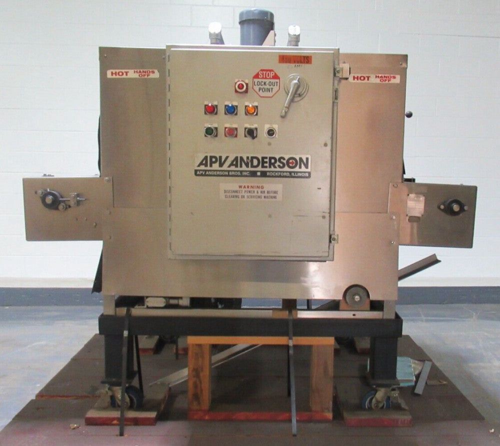 APV Anderson, Stainless Steel Single Zone Shrink Tunnel.