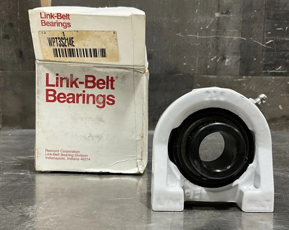 LINKBELT PILLOW BLOCK BEARING wpt3-s214e Nos Surplus